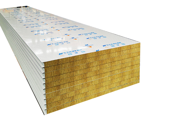 Mechanism Rock Wool Color Steel Sandwich Panel