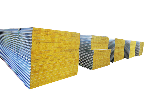 Mechanism Rock Wool Color Steel Sandwich Panel