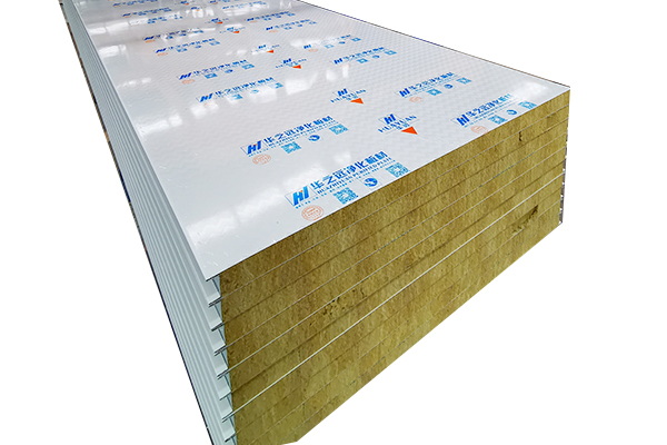 Mechanism Rock Wool Color Steel Sandwich Panel